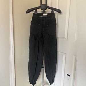 NWOT Free People Lotus pant black size 25